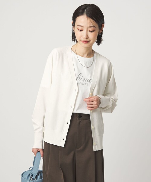 midorikawa 21AW 白カーディガン Midorikawa 21AW LOOK - st company kiryu