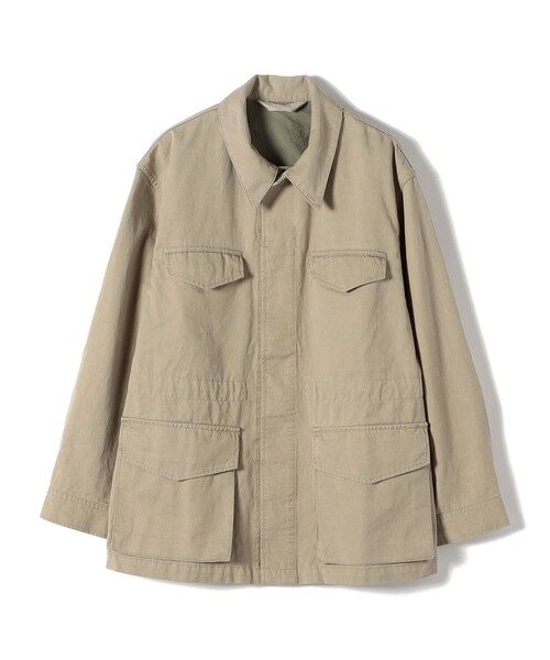 SHIPS（シップス）の「NINE CASE:〈洗濯機可能〉ミリタリー シャツ ジャケット（その他アウター・レディース・ベージュ/ブラウン・ONE SIZE）」の16枚目の写真
