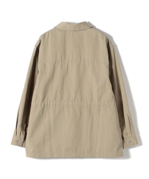 SHIPS（シップス）の「NINE CASE:〈洗濯機可能〉ミリタリー シャツ ジャケット（その他アウター・レディース・ベージュ/ブラウン・ONE SIZE）」の17枚目の写真