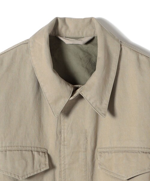 SHIPS（シップス）の「NINE CASE:〈洗濯機可能〉ミリタリー シャツ ジャケット（その他アウター・レディース・ベージュ/ブラウン・ONE SIZE）」の18枚目の写真