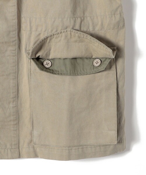 SHIPS（シップス）の「NINE CASE:〈洗濯機可能〉ミリタリー シャツ ジャケット（その他アウター・レディース・ベージュ/ブラウン・ONE SIZE）」の22枚目の写真