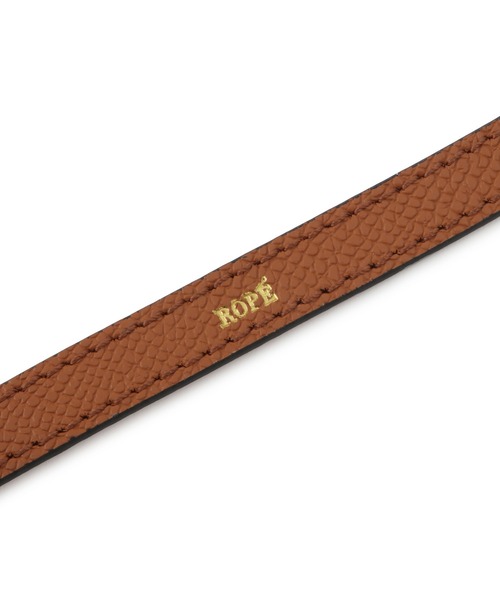 ROPE'（ロペ）の「ハートモチーフ スカーフホルダー（キーケース/キーアクセサリー・レディース・グレー/キャメル・FREE）」の7枚目の写真