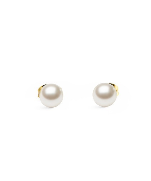 Daniel Wellington(ダニエルウェリントン)の「Pearl Stud Earring パール ローズゴールド/ゴールド/シルバー(ピアス(両耳用)・レディース・シルバー/イエローゴールド/ピンクゴールド・ONE SIZE)」の6枚目の写真