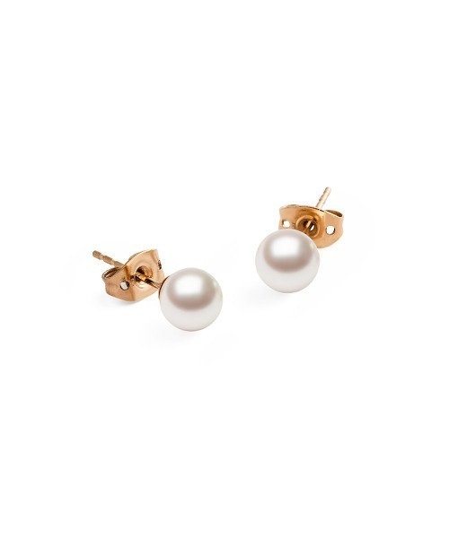 Daniel Wellington(ダニエルウェリントン)の「Pearl Stud Earring パール ローズゴールド/ゴールド/シルバー(ピアス(両耳用)・レディース・シルバー/イエローゴールド/ピンクゴールド・ONE SIZE)」の9枚目の写真