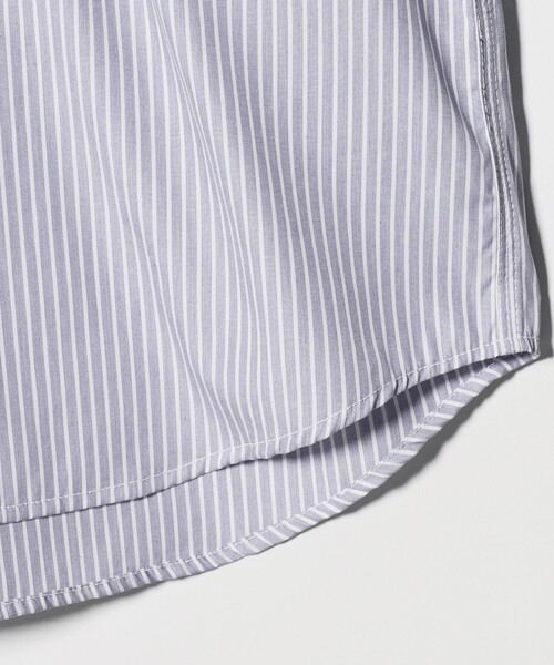 District（ディストリクト）の「＜District＞ ストライプ ダブル ポケット レギュラーカラー シャツ（シャツ/ブラウス・メンズ・ライトブルー/ロイヤルブルー・L/M/XL/S）」の12枚目の写真
