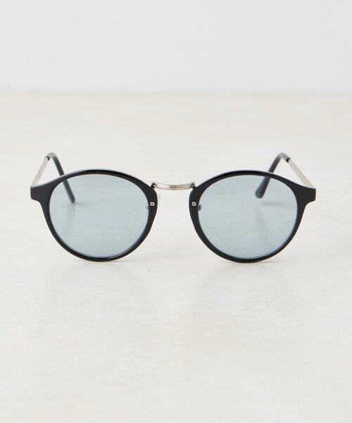 WHIMSIC（ウィムジック）の「【UNISEX】ボストンメタルコンビネーションサングラス（サングラス・レディース・グレー/ブラック・ONE SIZE）」の2枚目の写真
