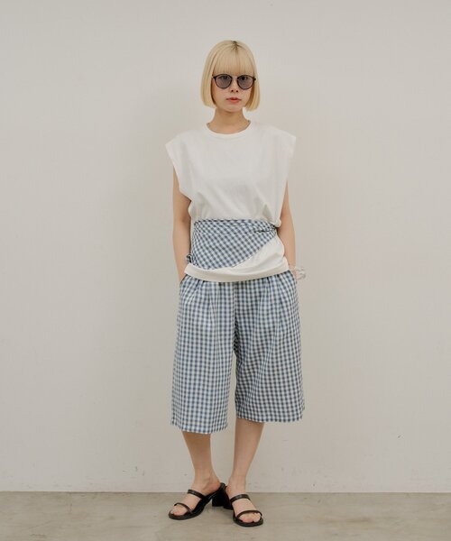 WHIMSIC（ウィムジック）の「【UNISEX】ボストンメタルコンビネーションサングラス（サングラス・レディース・グレー/ブラック・ONE SIZE）」の8枚目の写真