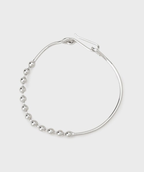GALLEST（ギャレスト）の「シンプルメタリックブレスレット（ブレスレット・レディース・シルバー・00）」の4枚目の写真