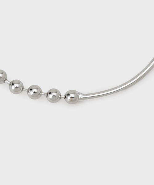 GALLEST（ギャレスト）の「シンプルメタリックブレスレット（ブレスレット・レディース・シルバー・00）」の5枚目の写真