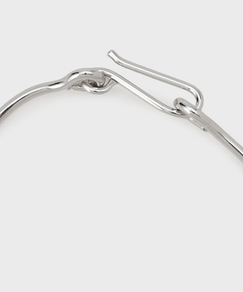 GALLEST（ギャレスト）の「シンプルメタリックブレスレット（ブレスレット・レディース・シルバー・00）」の6枚目の写真