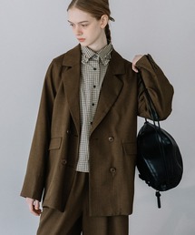 POU DOU DOU | ダブルブレストテーラードジャケット(テーラードジャケット)