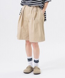 BEAMS BOY | 【別注】Gramicci / ツイル 2プリーツ ショーツ(その他パンツ)