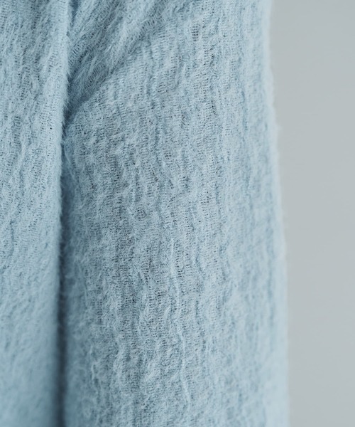 STYLE DELI(スタイルデリ)の「シャギーニュアンスカットソーシャツ(Tシャツ/カットソー・レディース・ライトブルー/スミクロ/ホワイト・FREE)」の15枚目の写真