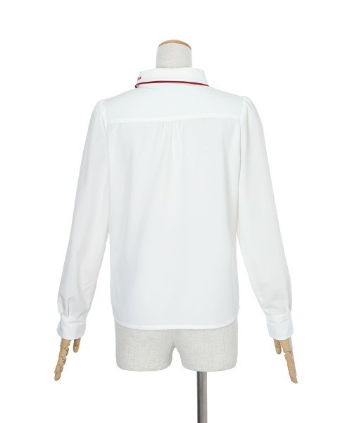 F i.n.t（フィント）の「Love letterシャツ（シャツ/ブラウス・レディース・アイボリー/オフホワイト・FREE）」の19枚目の写真