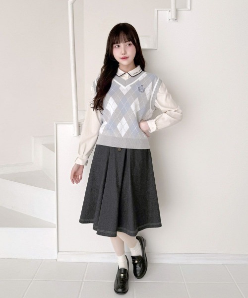 F i.n.t（フィント）の「Love letterシャツ（シャツ/ブラウス・レディース・アイボリー/オフホワイト・FREE）」の16枚目の写真