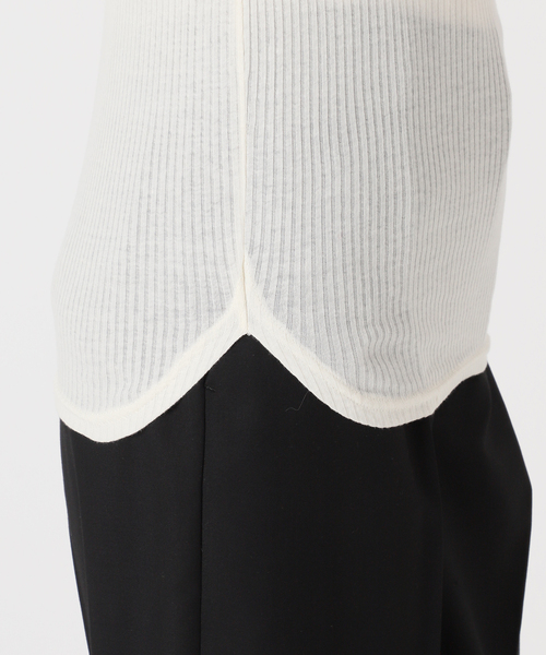 JOURNAL STANDARD（ジャーナルスタンダード）の「《追加2》シアーテレコヘンリーネックプルオーバー（Tシャツ/カットソー・レディース・モスグリーン/ブラウン/ホワイト系その他/イエロー系その他・FREE）」の22枚目の写真