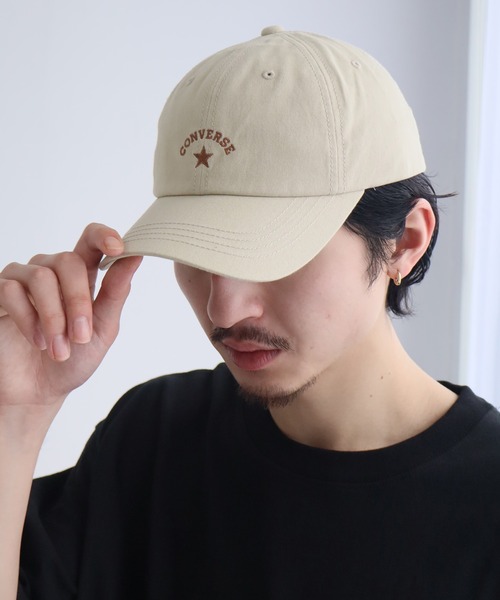 CONVERSE（コンバース）の「【CONVERSE/コンバース】CNW BASIC 6P CAP / CNW ベーシック 6P キャップ（キャップ・メンズ・ミント/ライトブルー/ライトピンク/ブラック/ホワイト/ベージュ・FREE）」の3枚目の写真