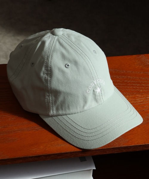 CONVERSE（コンバース）の「【CONVERSE/コンバース】CNW BASIC 6P CAP / CNW ベーシック 6P キャップ（キャップ・メンズ・ミント/ライトブルー/ライトピンク/ブラック/ホワイト/ベージュ・FREE）」の4枚目の写真