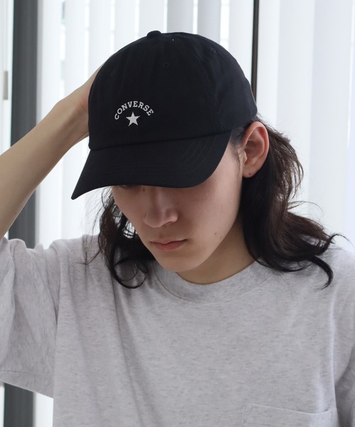 CONVERSE（コンバース）の「【CONVERSE/コンバース】CNW BASIC 6P CAP / CNW ベーシック 6P キャップ（キャップ・メンズ・ミント/ライトブルー/ライトピンク/ブラック/ホワイト/ベージュ・FREE）」の2枚目の写真