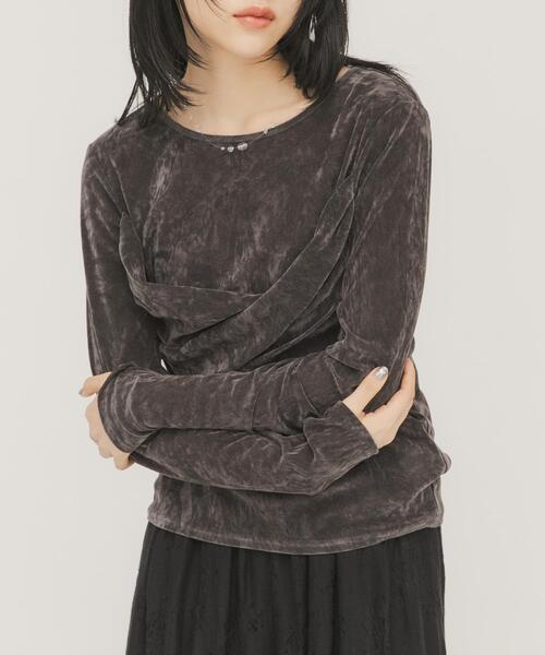 KBF(ケイビーエフ)の「シズクネックレス(ネックレス・レディース・カーキ/クリア・ONE)」の5枚目の写真