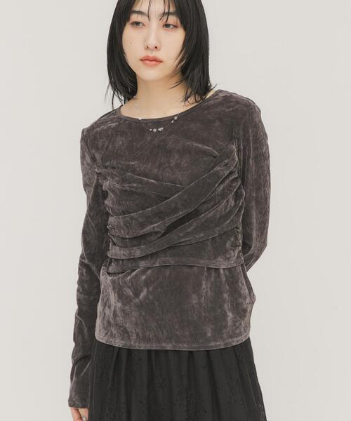 KBF(ケイビーエフ)の「シズクネックレス(ネックレス・レディース・カーキ/クリア・ONE)」の6枚目の写真