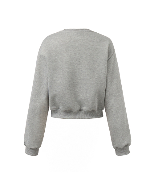 MIHAK(ミハク)の「アイビーリーグトラックラインクロップスウェットシャツ(GRAY)(スウェット・レディース・その他・1/2)」の8枚目の写真