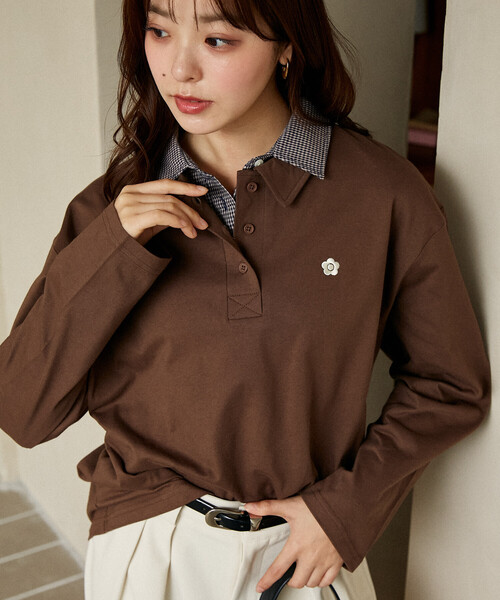 MARY QUANT ポロシャツ MARY QUANT（マリークヮント） ポロシャツ ポロ マリークワント
