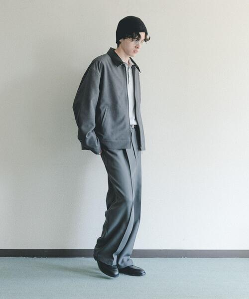 SENSE OF PLACE by URBAN RESEARCH(センスオブプレイスバイアーバンリサーチ)の「FLカラージップブルゾン(ブルゾン・メンズ・グレー/ブラック/ブラウン・MEDIUM/LARGE)」の19枚目の写真