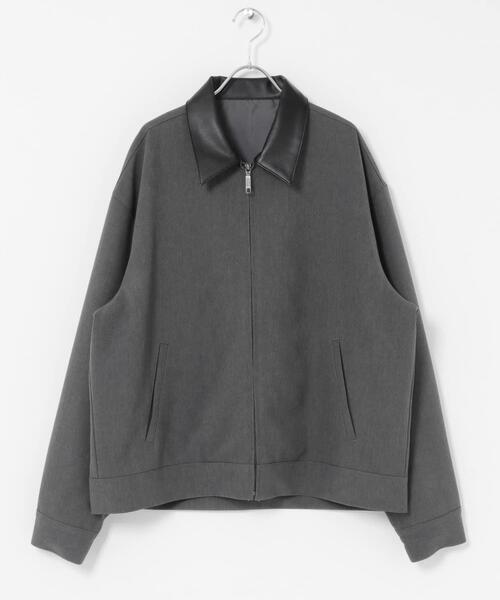 SENSE OF PLACE by URBAN RESEARCH(センスオブプレイスバイアーバンリサーチ)の「FLカラージップブルゾン(ブルゾン・メンズ・グレー/ブラック/ブラウン・MEDIUM/LARGE)」の20枚目の写真