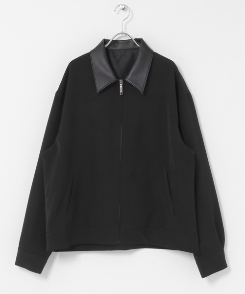 SENSE OF PLACE by URBAN RESEARCH(センスオブプレイスバイアーバンリサーチ)の「FLカラージップブルゾン(ブルゾン・メンズ・グレー/ブラック/ブラウン・MEDIUM/LARGE)」の1枚目の写真