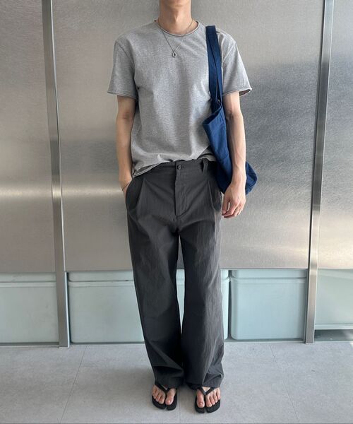FABREGAT（ファブレガ）の「クリップスワンタックカーブパンツ（チャコール）（その他パンツ・レディース・その他・1/2/3）」の4枚目の写真