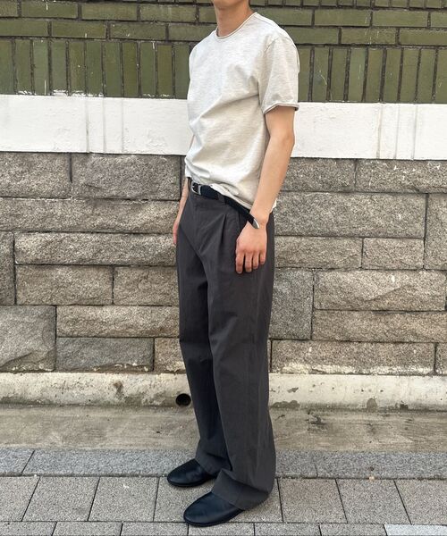 FABREGAT（ファブレガ）の「クリップスワンタックカーブパンツ（チャコール）（その他パンツ・レディース・その他・1/2/3）」の6枚目の写真