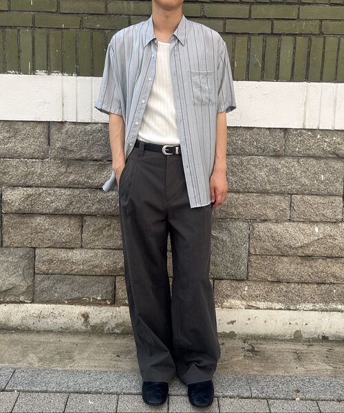 FABREGAT（ファブレガ）の「クリップスワンタックカーブパンツ（チャコール）（その他パンツ・レディース・その他・1/2/3）」の7枚目の写真