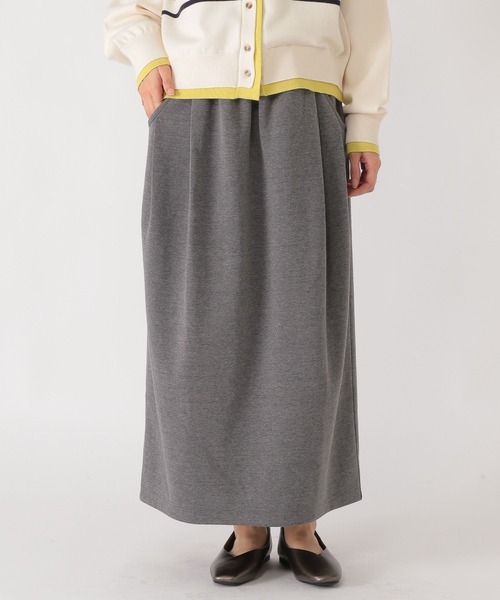 studio CLIP（スタディオクリップ）の「ダンボールコクーンスカート（スカート・レディース・ブラック/チャコール・FREE）」の11枚目の写真