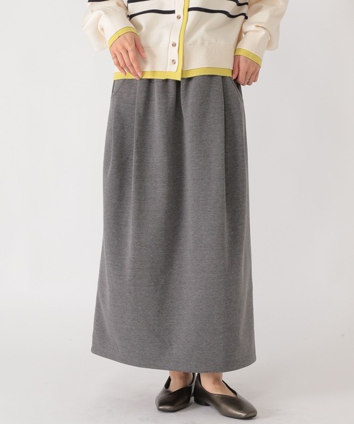 studio CLIP（スタディオクリップ）の「ダンボールコクーンスカート（スカート・レディース・ブラック/チャコール・FREE）」の12枚目の写真