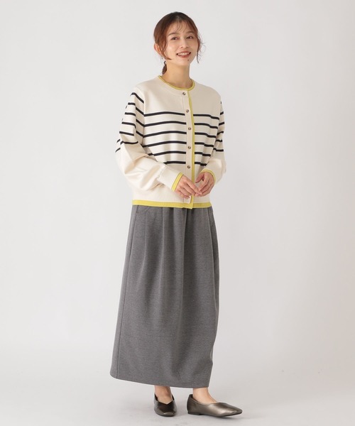 studio CLIP（スタディオクリップ）の「ダンボールコクーンスカート（スカート・レディース・ブラック/チャコール・FREE）」の14枚目の写真