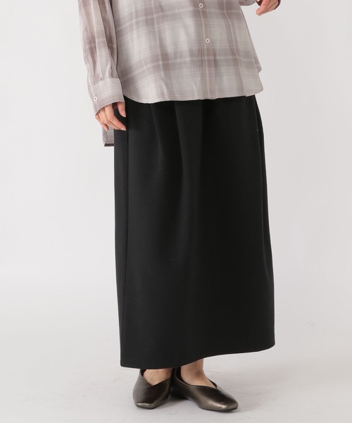 studio CLIP（スタディオクリップ）の「ダンボールコクーンスカート（スカート・レディース・ブラック/チャコール・FREE）」の19枚目の写真