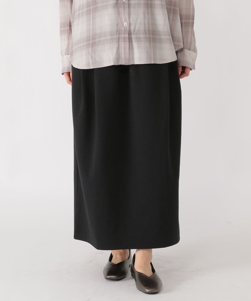 studio CLIP（スタディオクリップ）の「ダンボールコクーンスカート（スカート・レディース・ブラック/チャコール・FREE）」の20枚目の写真