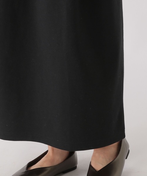 studio CLIP（スタディオクリップ）の「ダンボールコクーンスカート（スカート・レディース・ブラック/チャコール・FREE）」の6枚目の写真