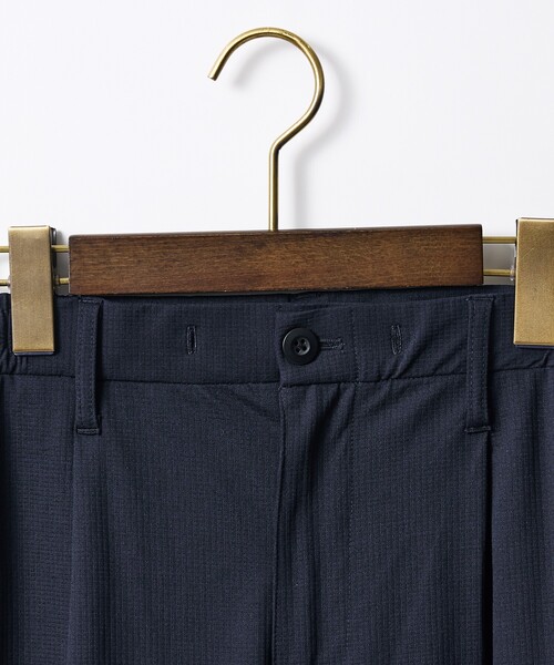 ABAHOUSE GRAY（アバハウスグレイ）の「【SMART CLOSET】接触冷感 カットメッシュ スラックス / セットアップ対応（スラックス・メンズ・ブラック/ネイビー・46/44/50/48）」の12枚目の写真