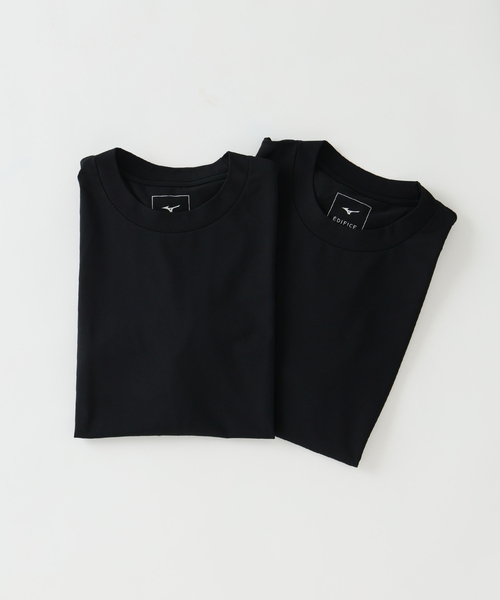 MIZUNO（ミズノ　）の「MIZUNO(ミズノ) 別注 DYNAMOTION 2パック Tシャツ（Tシャツ/カットソー・メンズ・ブラック/ホワイト/ホワイト系その他・LARGE/MEDIUM/SMALL）」の7枚目の写真