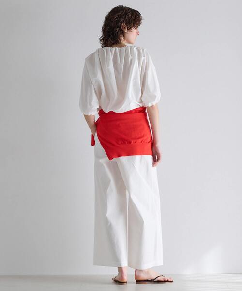 martinique（マルティニーク）の「ギャザーバルーンプルオーバー（シャツ/ブラウス・レディース・ホワイト・FREE）」の6枚目の写真