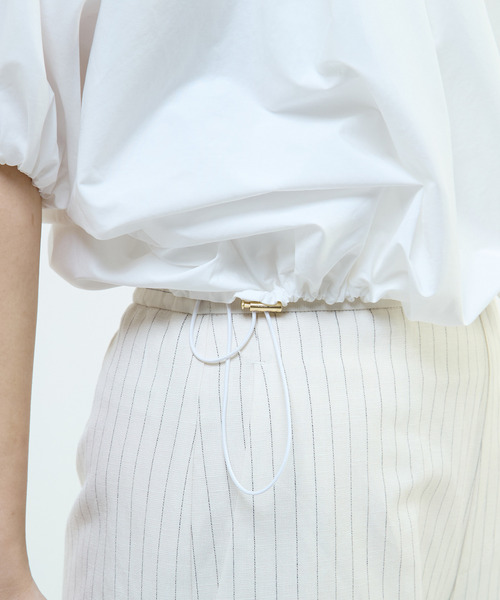 martinique（マルティニーク）の「ギャザーバルーンプルオーバー（シャツ/ブラウス・レディース・ホワイト・FREE）」の10枚目の写真