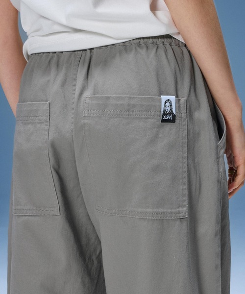 X-girl（エックスガール）の「FADED FACE LABEL EASY PANTS（その他パンツ・レディース・ブラック/カモフラージュ/ベージュ・S/M）」の4枚目の写真