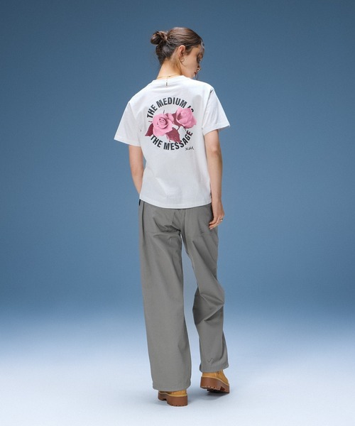 FADED FACE LABEL EASY PANTS（その他パンツ）｜X-girl（エックス