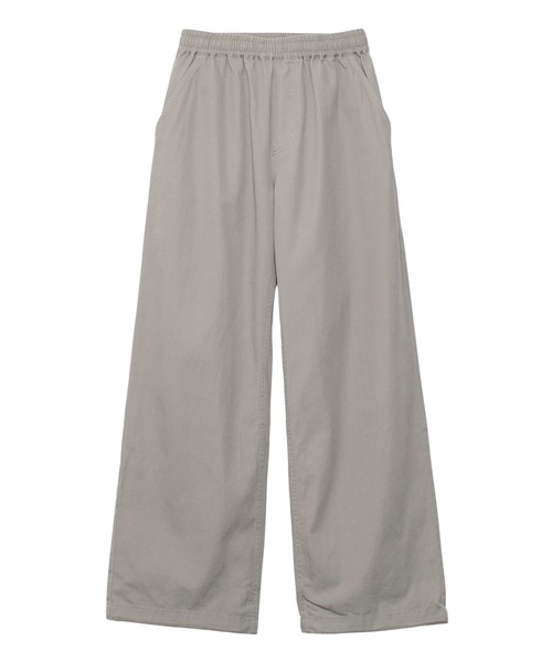 X-girl（エックスガール）の「FADED FACE LABEL EASY PANTS（その他パンツ・レディース・ブラック/カモフラージュ/ベージュ・S/M）」の10枚目の写真