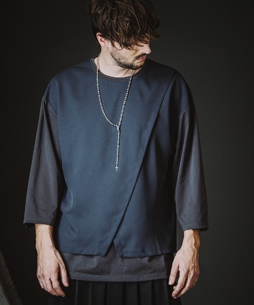 NO ID.（ノーアイディ）の「an2077-ﾘﾝｸﾁｪｰﾝﾛｻﾞﾘｵ ネックレス(858170-428A)（ネックレス・メンズ・シルバー・ONE SIZE）」の8枚目の写真