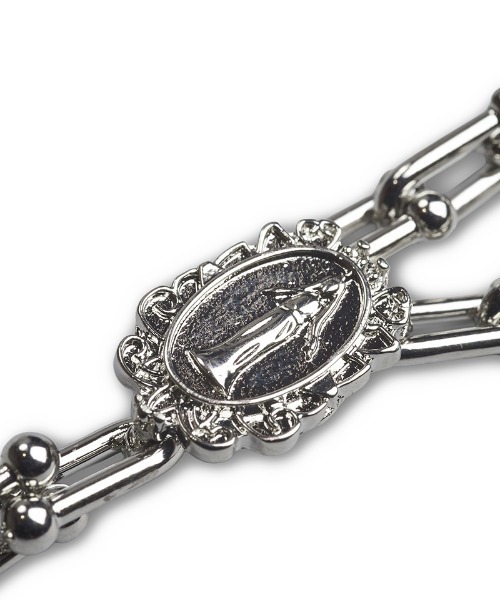 NO ID.（ノーアイディ）の「an2077-ﾘﾝｸﾁｪｰﾝﾛｻﾞﾘｵ ネックレス(858170-428A)（ネックレス・メンズ・シルバー・ONE SIZE）」の11枚目の写真