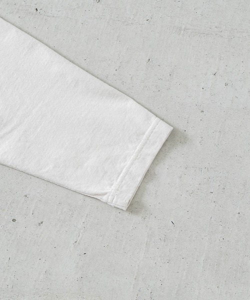 quadro（クオドロ）の「エメラルド天竺布帛前立てヘンリーネックプルオーバー（Tシャツ/カットソー・メンズ・チョコ/グレー/キナリ・MEDIUM/LARGE）」の15枚目の写真