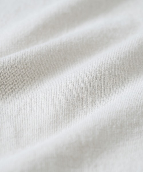 quadro（クオドロ）の「エメラルド天竺布帛前立てヘンリーネックプルオーバー（Tシャツ/カットソー・メンズ・チョコ/グレー/キナリ・MEDIUM/LARGE）」の14枚目の写真